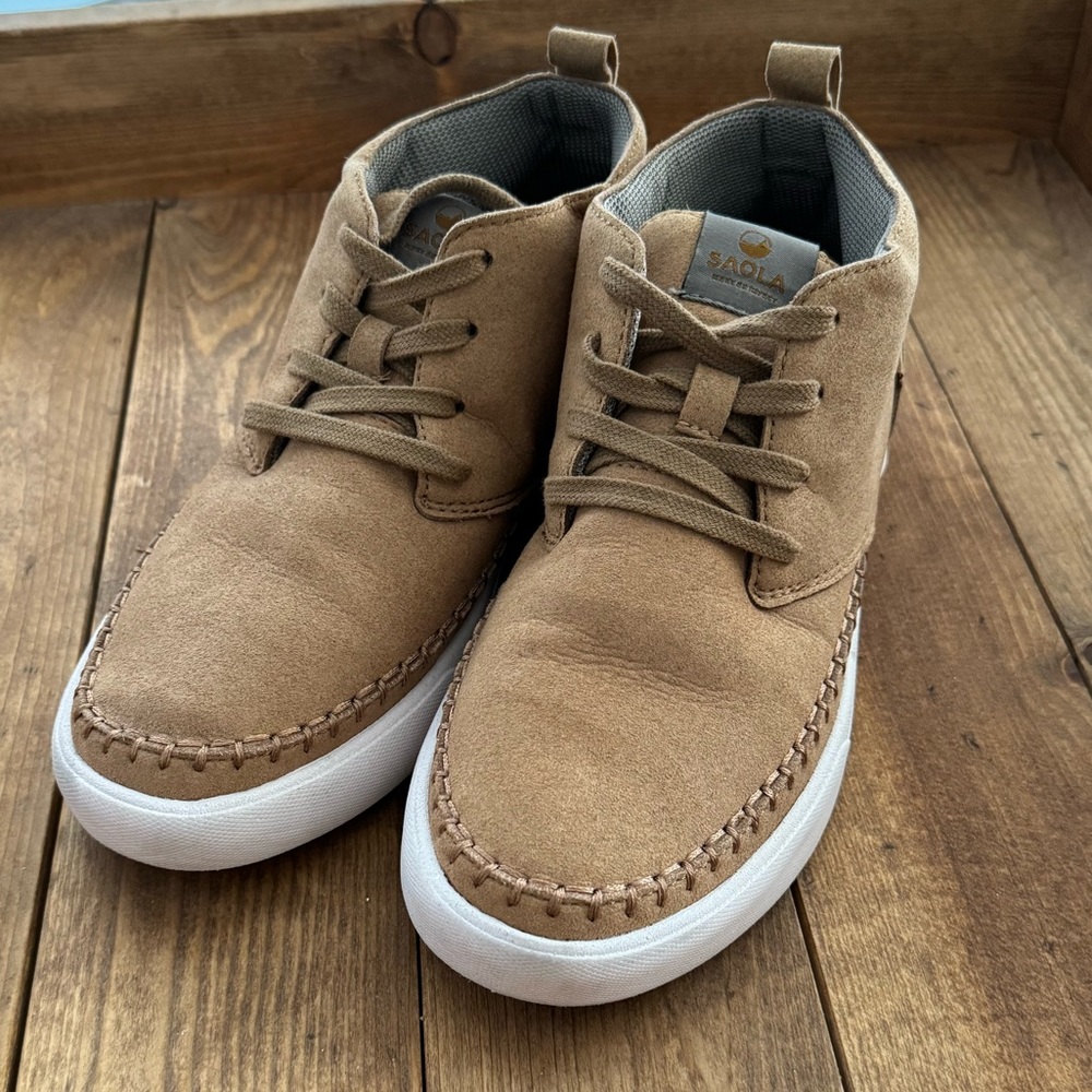SAOLA ATACAMA II LIFESTYLE SHOES SAOLA (CASHEW) SZ 7